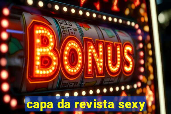 capa da revista sexy