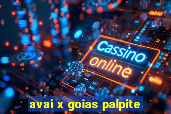 avai x goias palpite