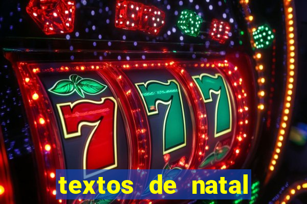 textos de natal para imprimir