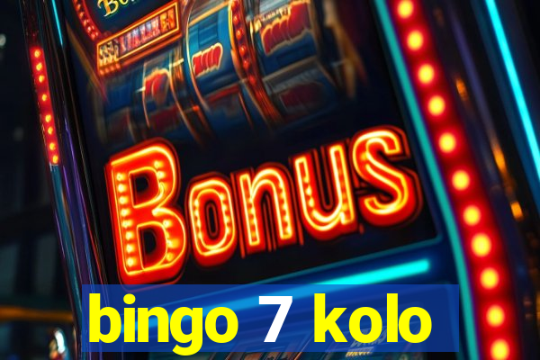 bingo 7 kolo