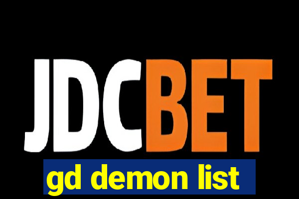 gd demon list