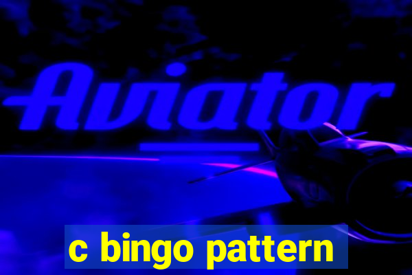 c bingo pattern