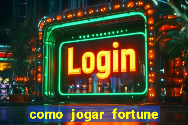 como jogar fortune rabbit demo