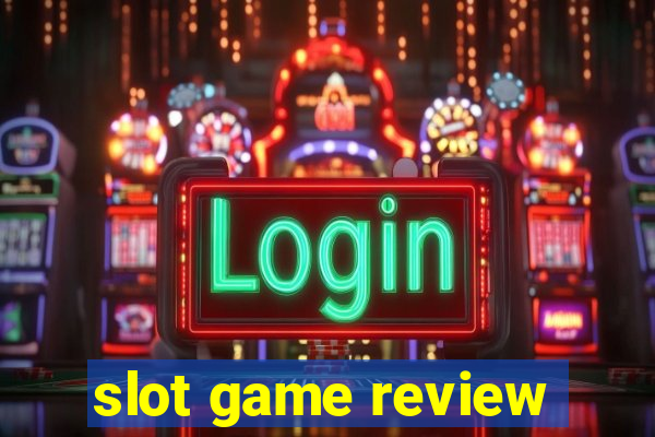 slot game review