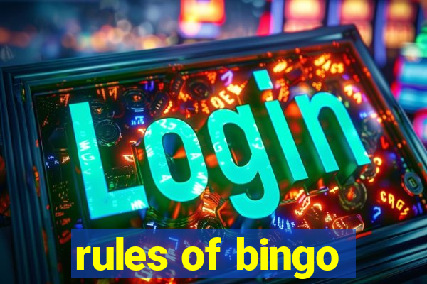 rules of bingo