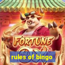 rules of bingo