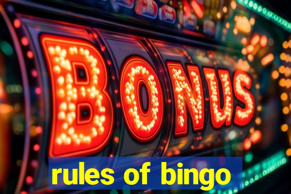 rules of bingo