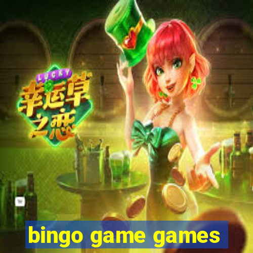 bingo game games