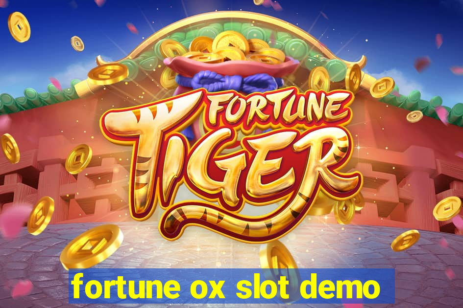 fortune ox slot demo