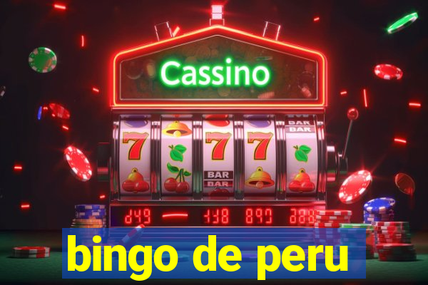 bingo de peru