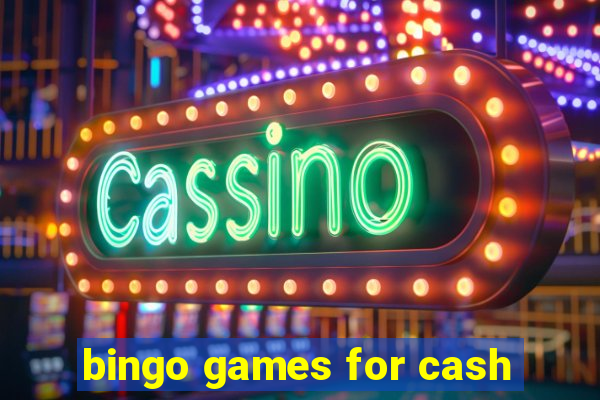 bingo games for cash