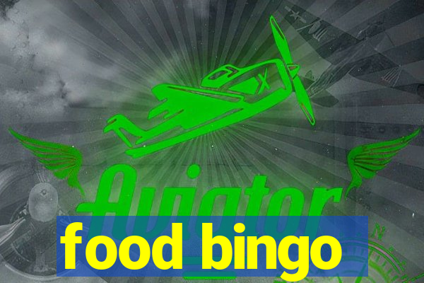 food bingo