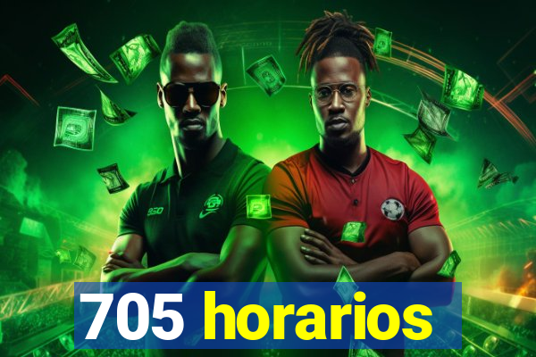 705 horarios