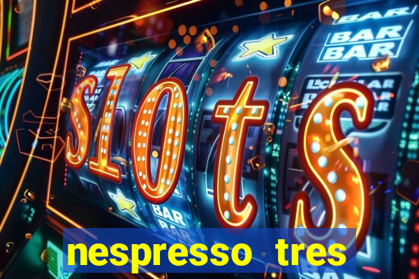 nespresso tres luzes piscando