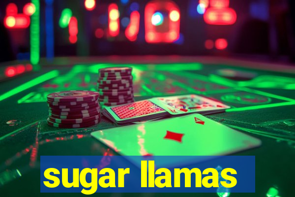 sugar llamas