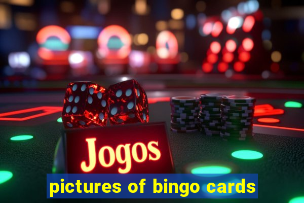 pictures of bingo cards