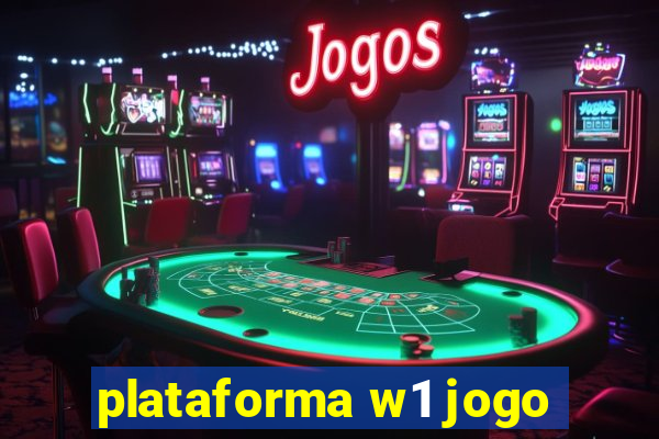 plataforma w1 jogo