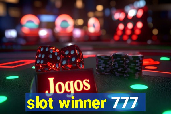 slot winner 777