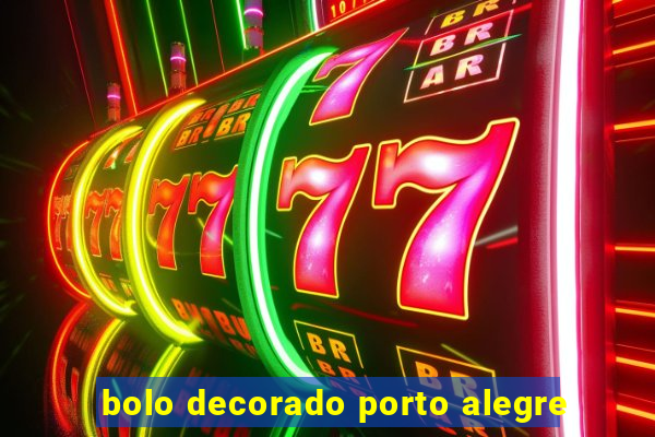 bolo decorado porto alegre